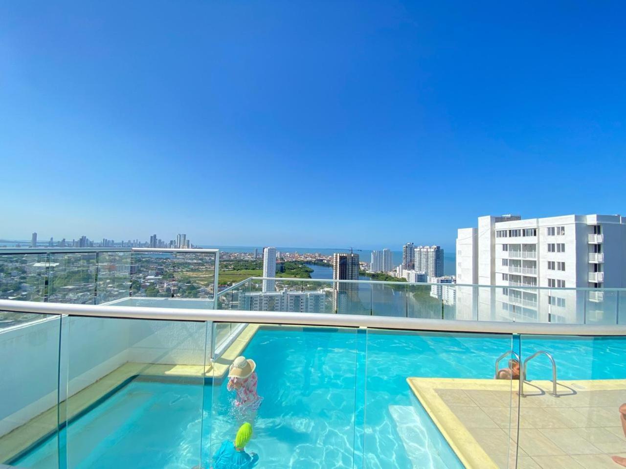 Terrazas Vista Al Mar Y Piscina Espectacular Apartment Cartagena