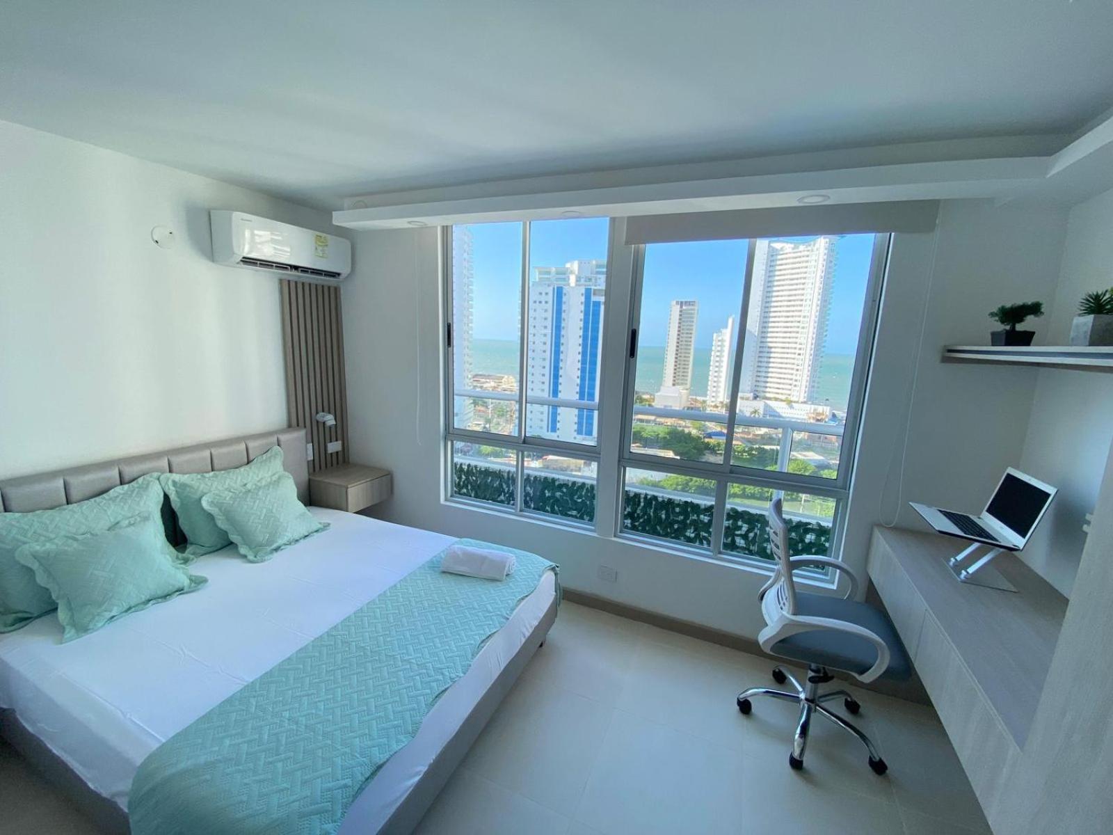 Apartamento Terrazas Vista Al Mar Y Piscina Espectacular